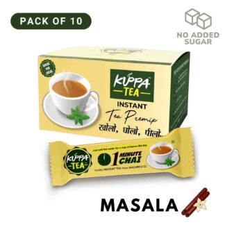 Masala Instant Tea Premix by Kuppa Tea Pack of 10